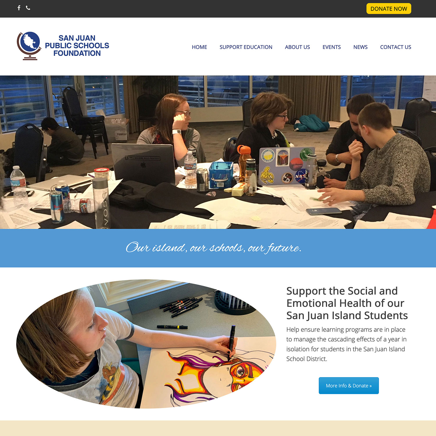 San Juan Public Schools Foundation Website